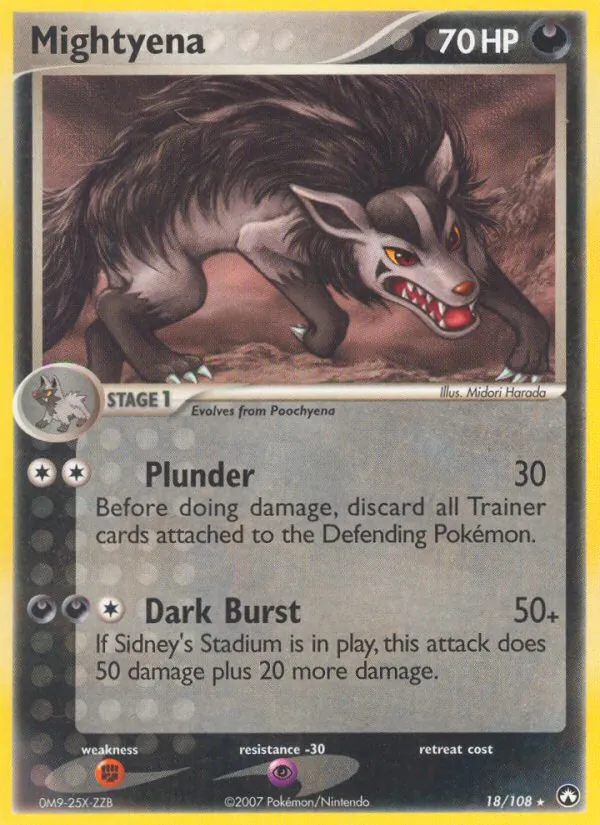 Mightyena Power Keepers 18/108