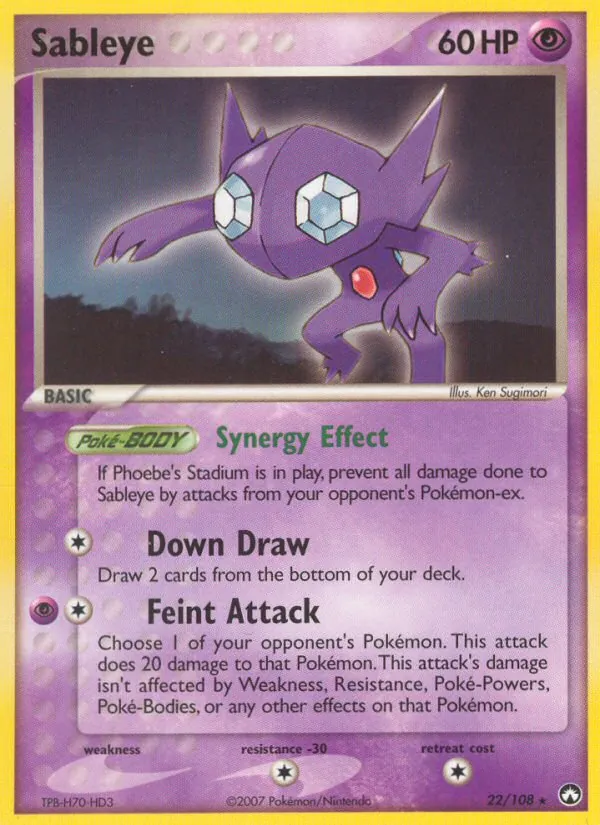 Sableye Power Keepers 22/108