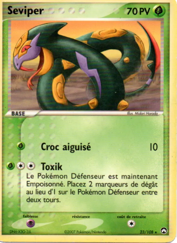 Séviper EX Gardiens du Pouvoir 23/108