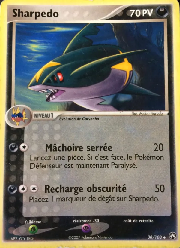 Sharpedo EX Gardiens du Pouvoir 38/108