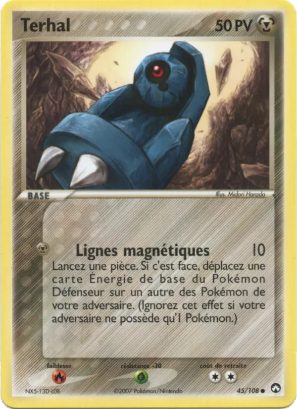 Terhal EX Gardiens du Pouvoir 45/108