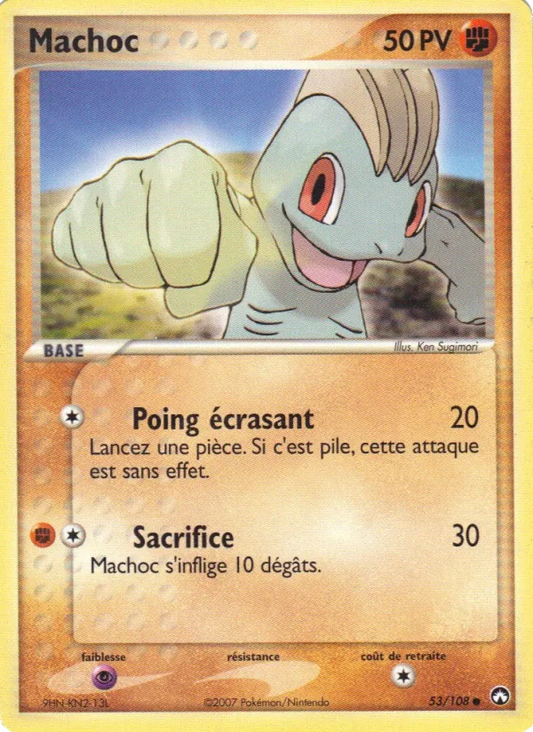 Machoc EX Gardiens du Pouvoir 53/108