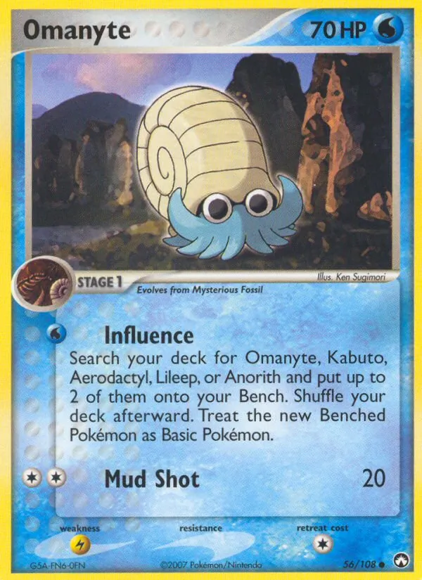 Omanyte Power Keepers 56/108