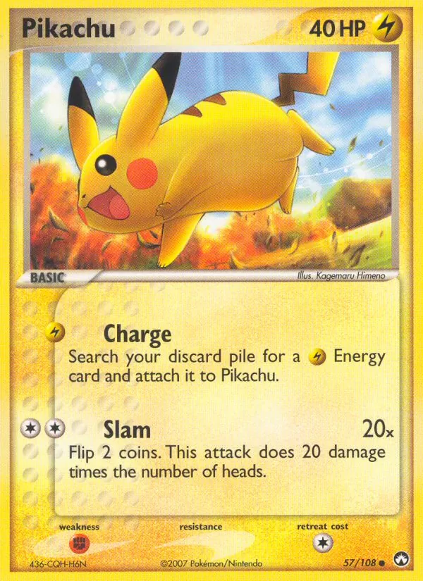 Pikachu Power Keepers 57/108