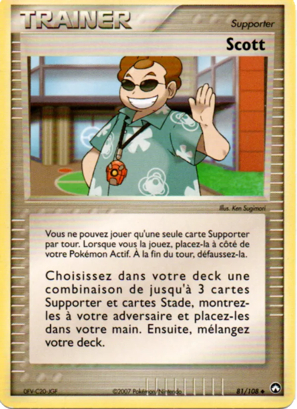 Scott EX Gardiens du Pouvoir 81/108
