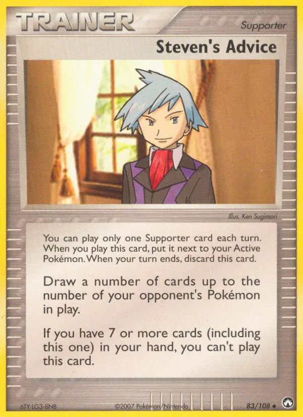Steven's Advice Power Keepers 83/108