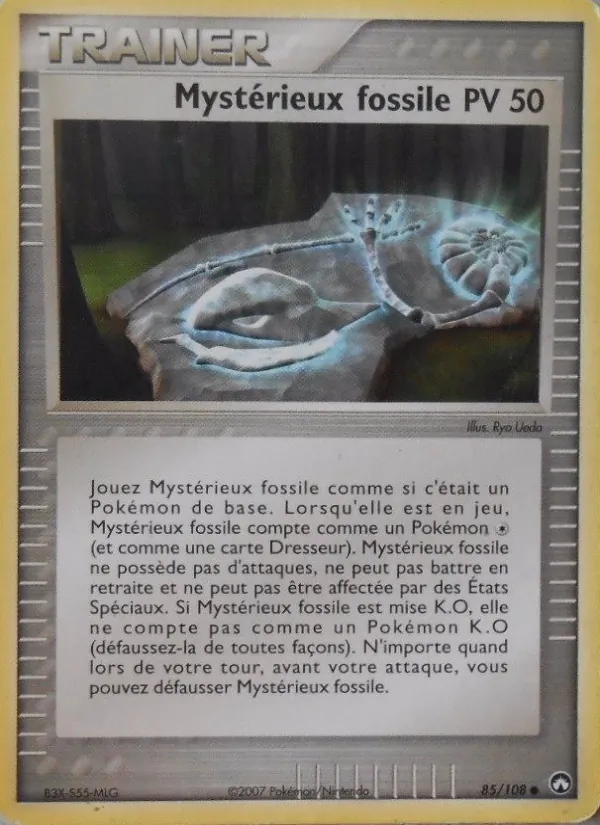 Mystérieux fossile EX Gardiens du Pouvoir 85/108
