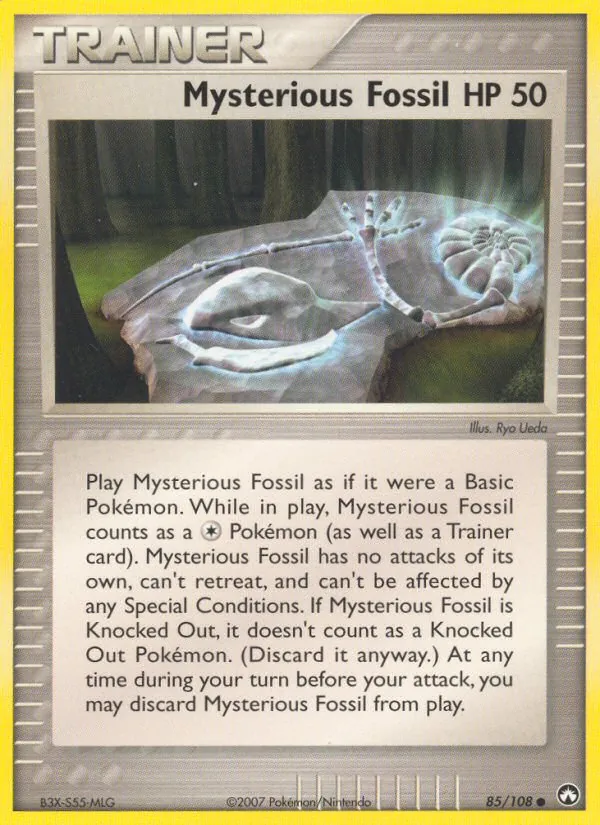 Geheimnis-Fossil EX Power Keepers 85/108
