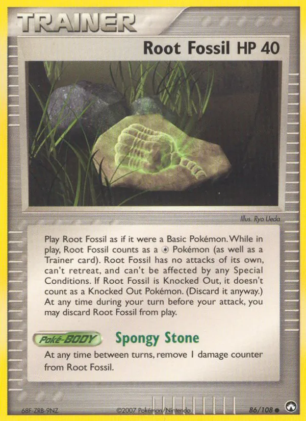 Root Fossil Power Keepers 86/108
