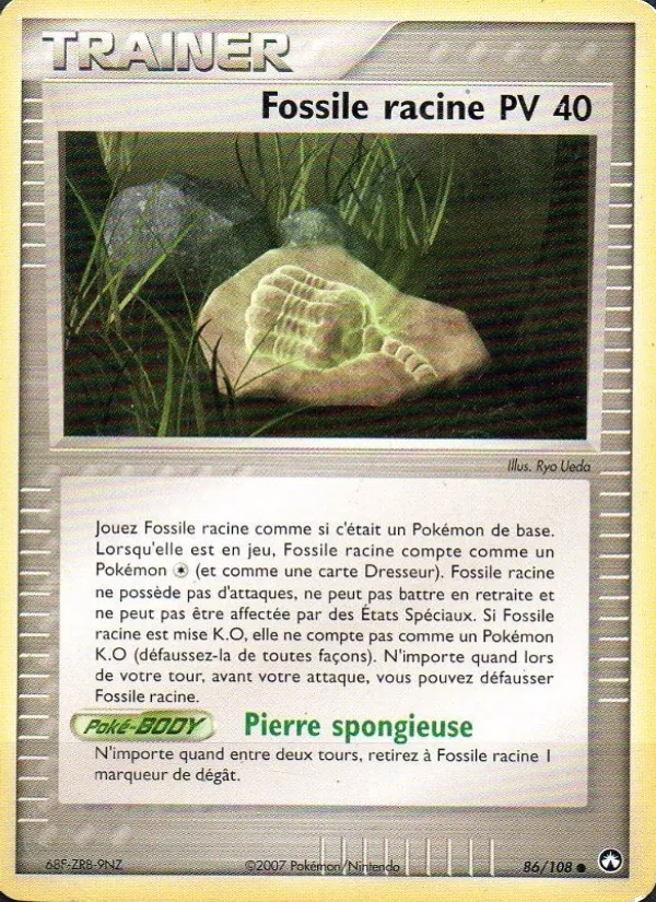 Fossile racine EX Gardiens du Pouvoir 86/108