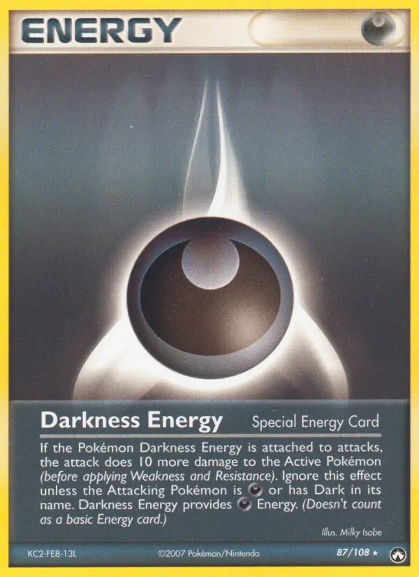 Darkness Energy Power Keepers 87/108