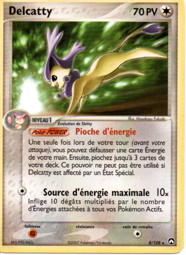 Delcatty EX Gardiens du Pouvoir 8/108