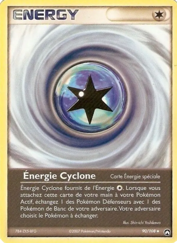 Énergie Cyclone EX Gardiens du Pouvoir 90/108