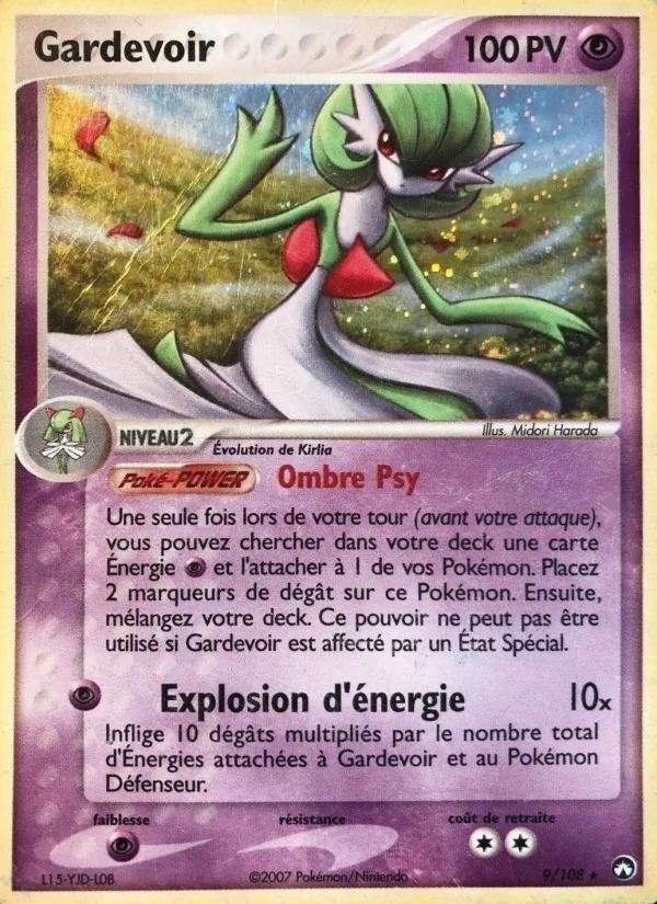 Gardevoir EX Gardiens du Pouvoir 9/108