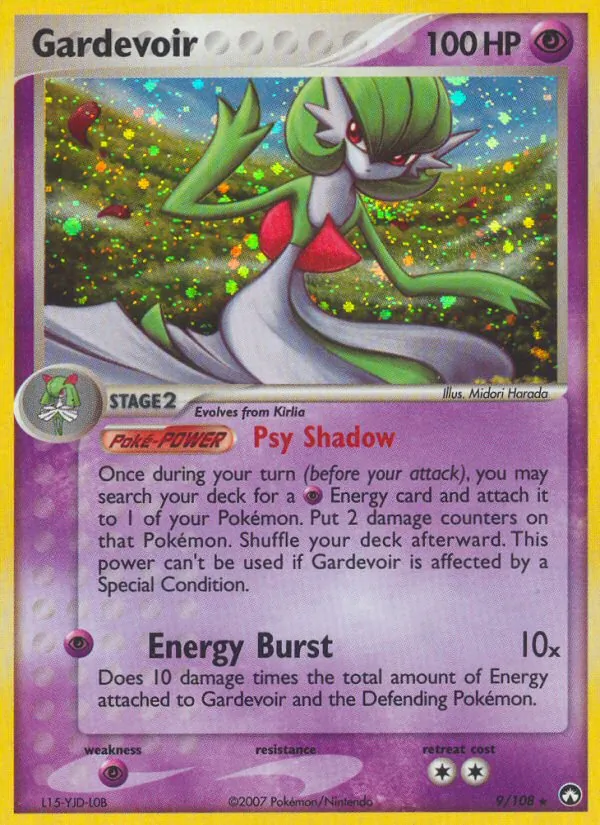 Guardevoir EX Power Keepers 9/108