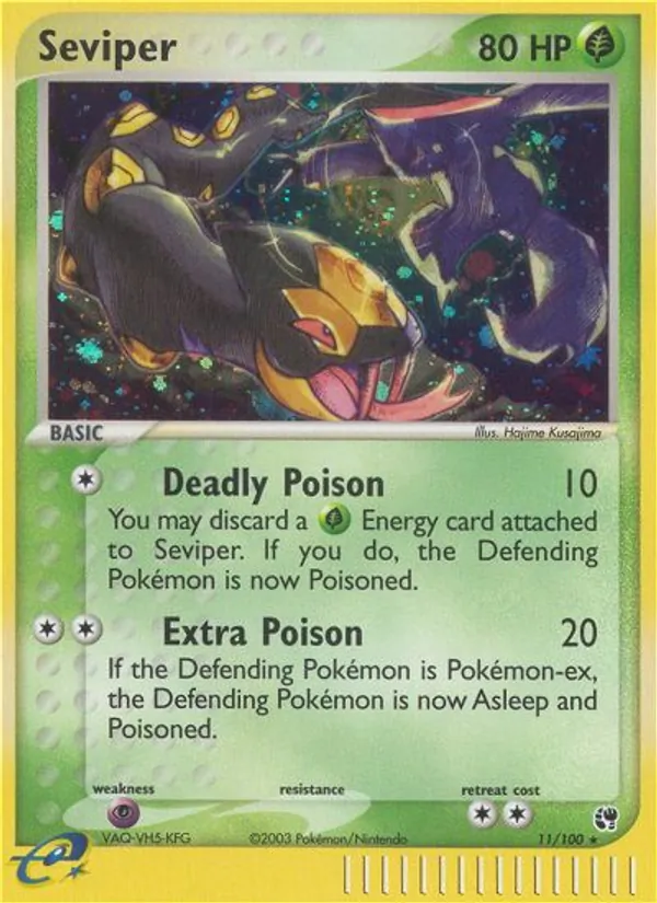 Seviper Sandstorm 11/100