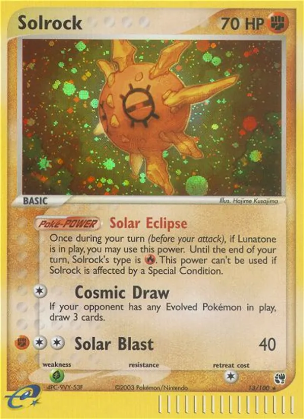 Solrock Sandstorm 13/100