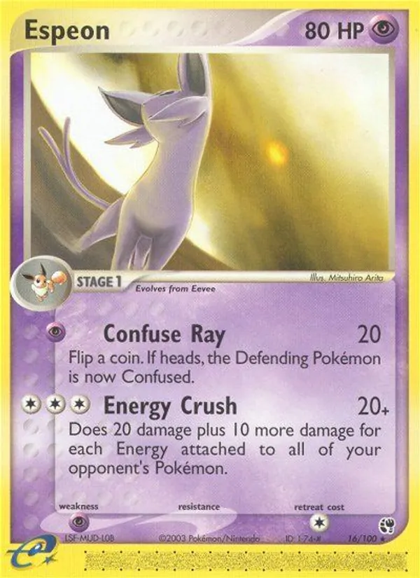 Espeon Sandstorm 16/100