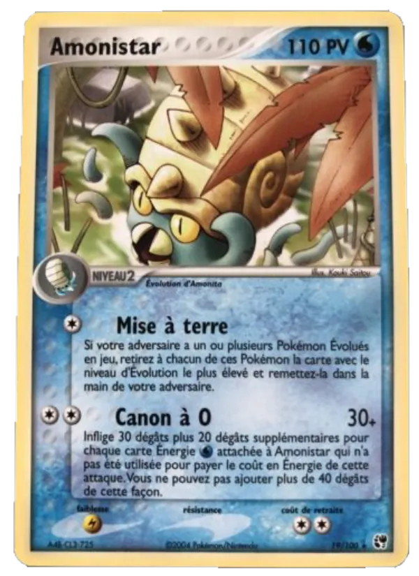 Amonistar EX Tempête de sable 19/100