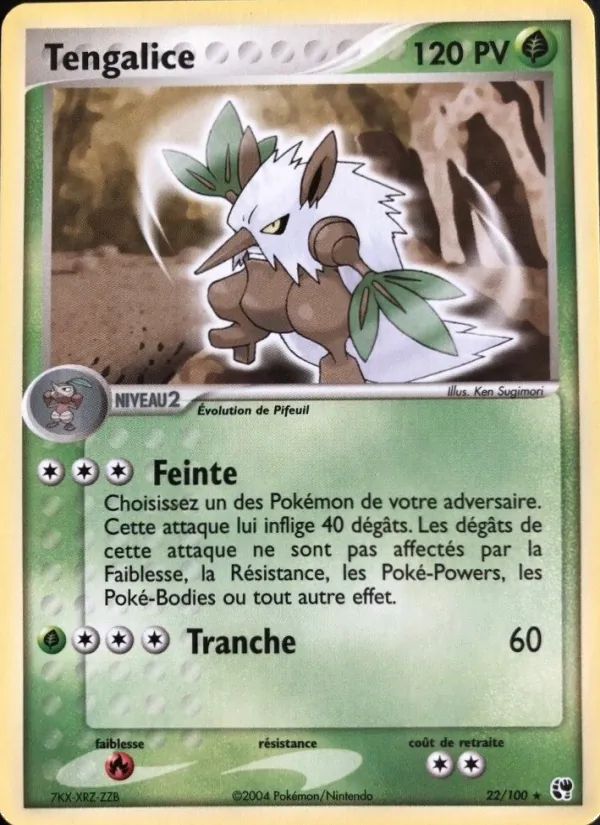 Tengalice EX Tempête de sable 22/100