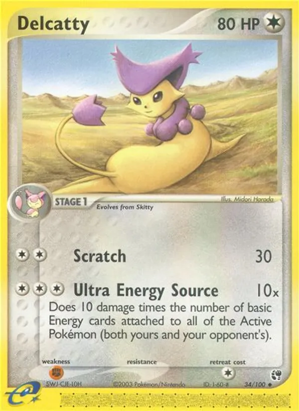 Delcatty Sandstorm 34/100