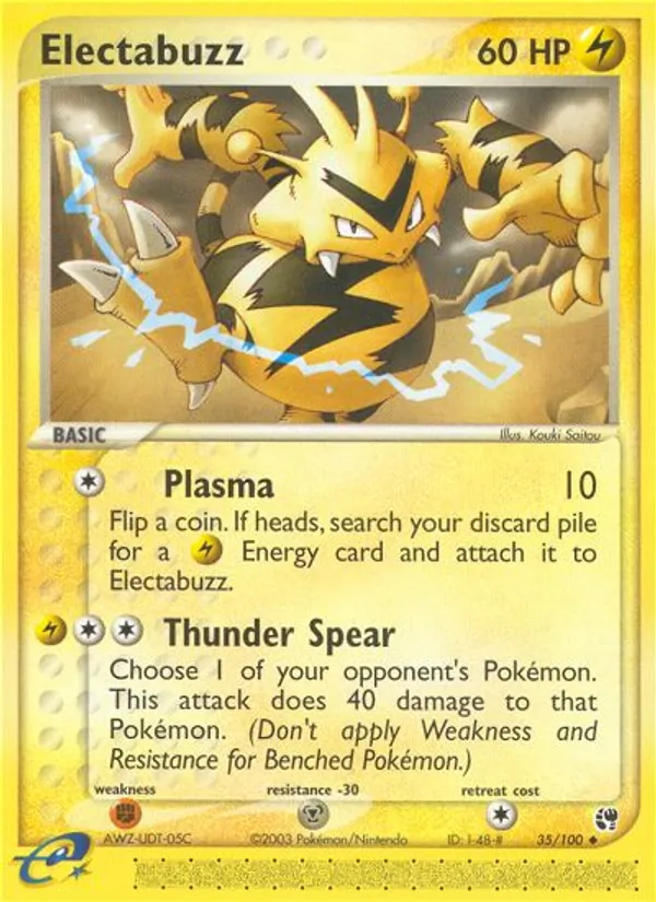 Electabuzz Sandstorm 35/100