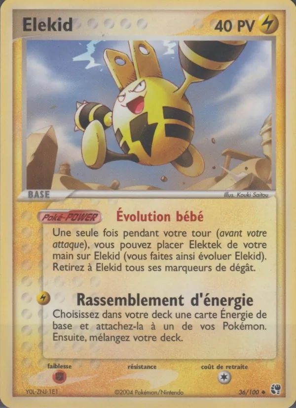 Élekid EX Tempête de sable 36/100