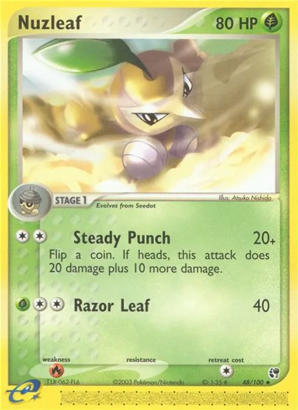 Nuzleaf Sandstorm 48/100