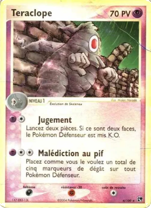 Téraclope EX Tempête de sable 4/100
