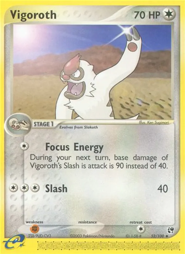 Vigoroth Sandstorm 52/100