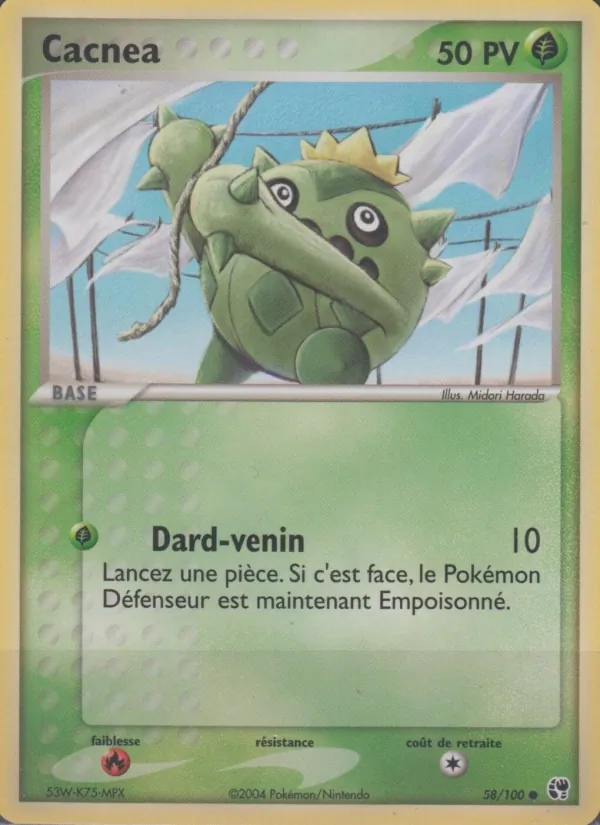 Cacnea EX Tempête de sable 58/100