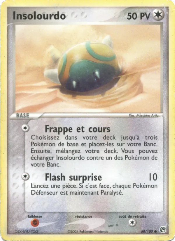 Insolourdo EX Tempête de sable 60/100
