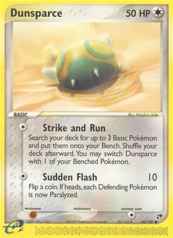 Dunsparce Sandstorm 60/100