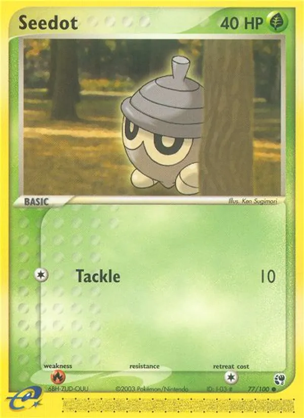 Seedot EX Tempesta di Sabbia 77/100