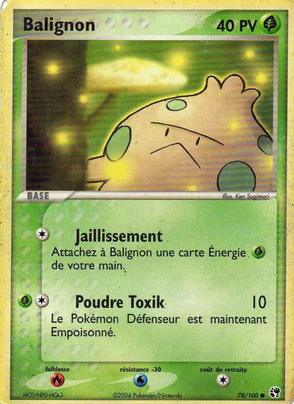 Balignon EX Tempête de sable 78/100