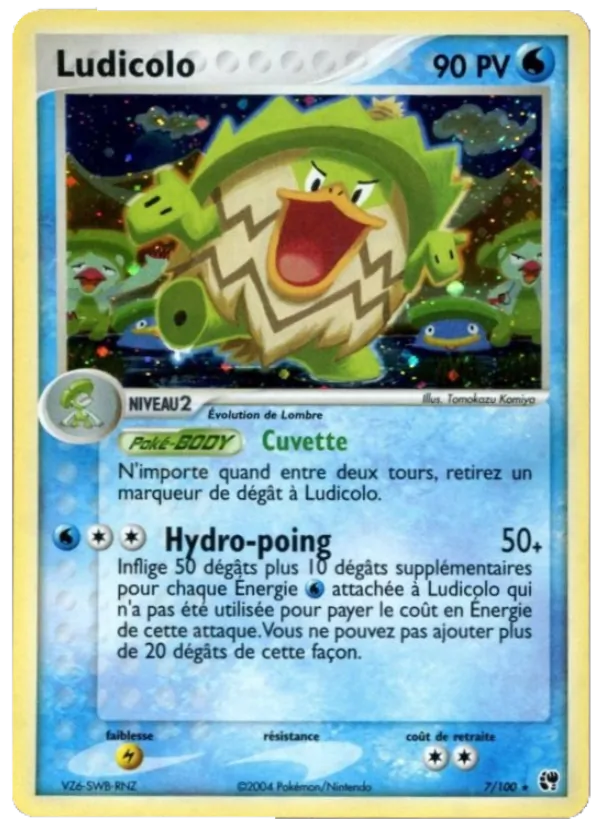 Ludicolo EX Tempête de sable 7/100