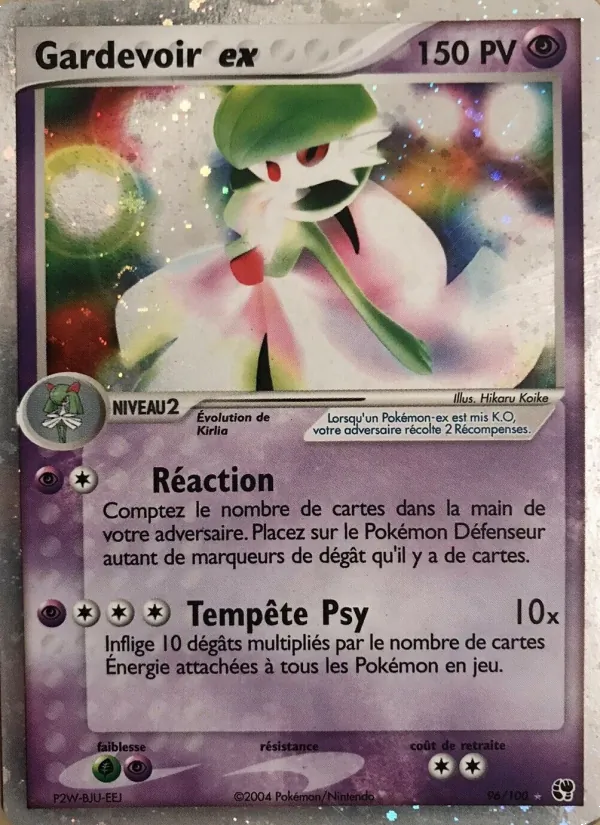 Gardevoir ex EX Tempête de sable 96/100