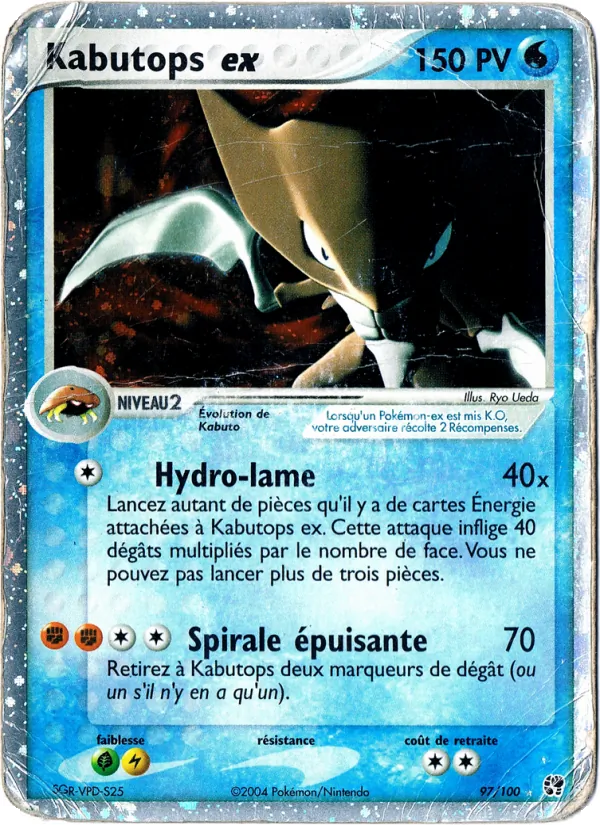 Kabutops ex EX Tempête de sable 97/100
