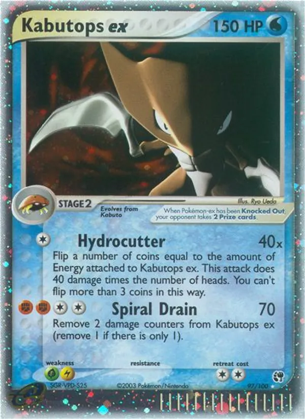 Kabutops-ex EX Sandsturm 97/100