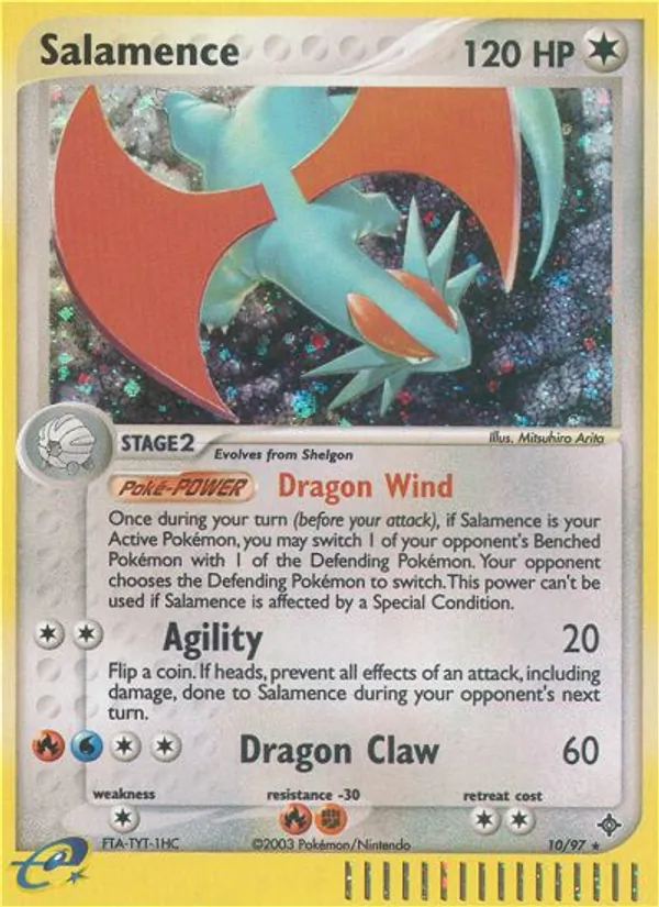 Salamence Dragon 10/97