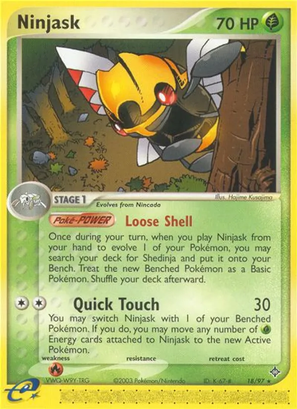 Ninjask Dragon 18/97