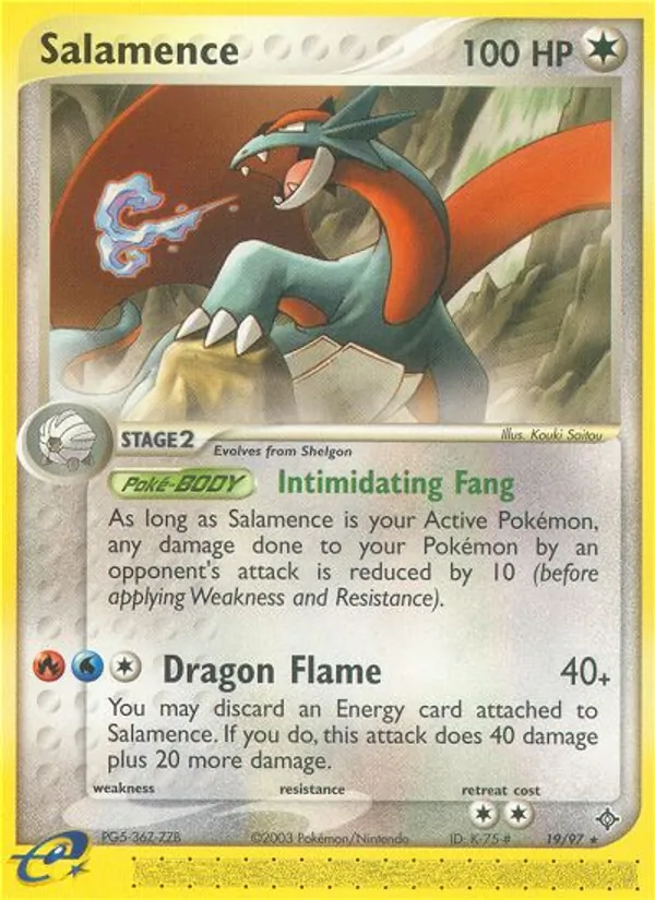Salamence Dragon 19/97