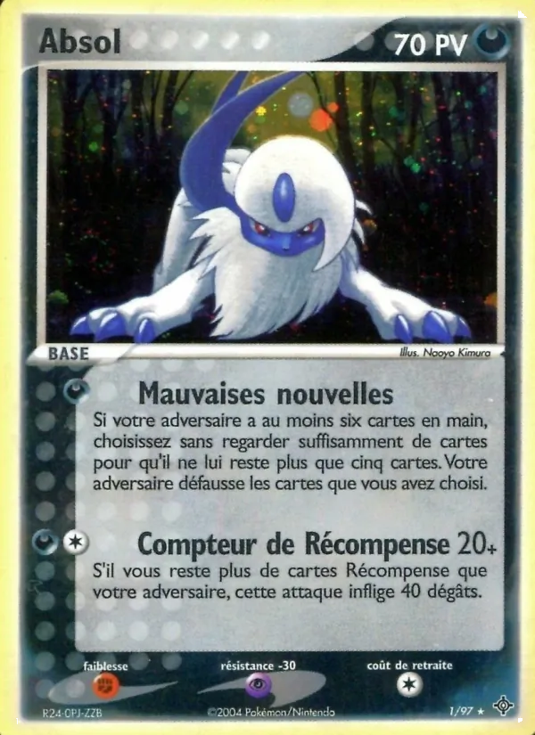 Absol EX Dragon 1/97