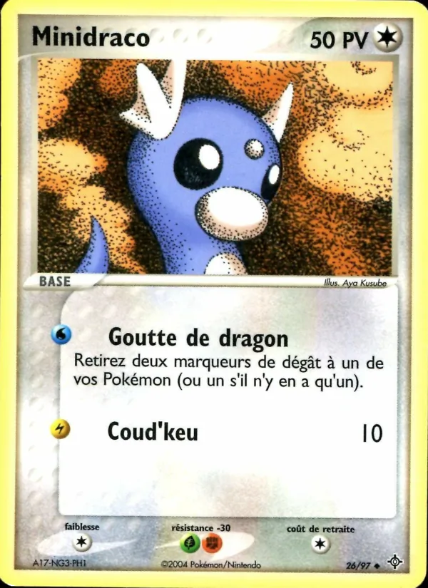 Minidraco EX Dragon 26/97