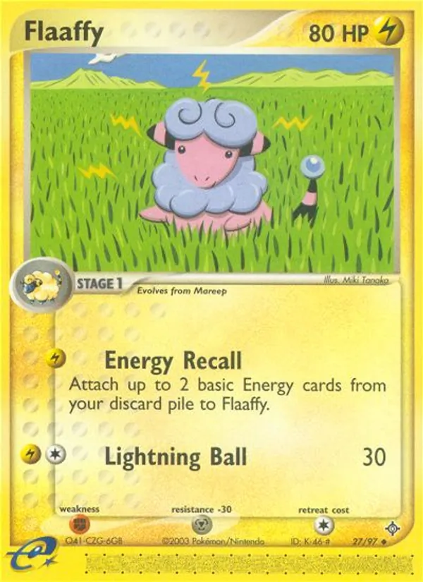 Flaaffy EX Drago 27/97