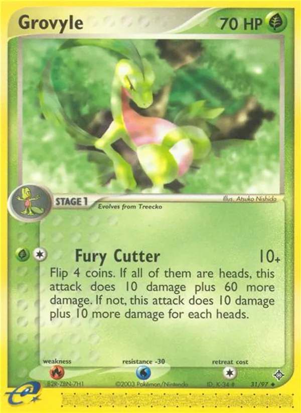 Grovyle Dragon 31/97