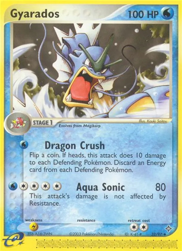 Gyarados Dragon 32/97