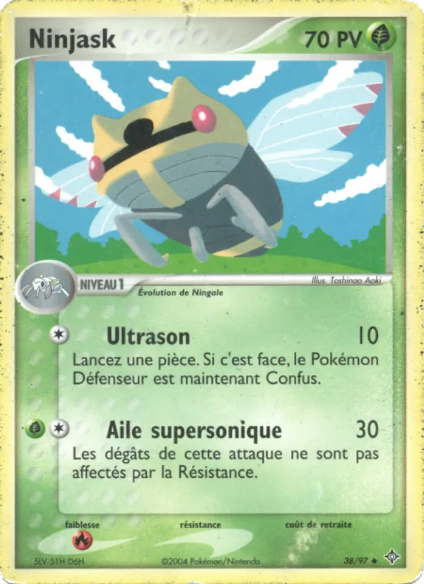 Ninjask EX Dragon 38/97