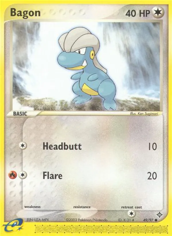 Bagon Dragon 49/97