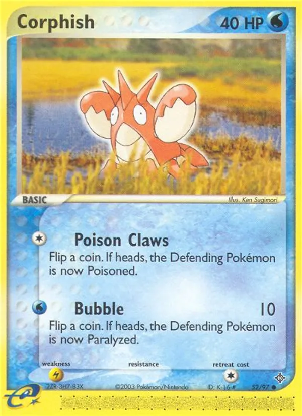 Corphish Dragon 52/97